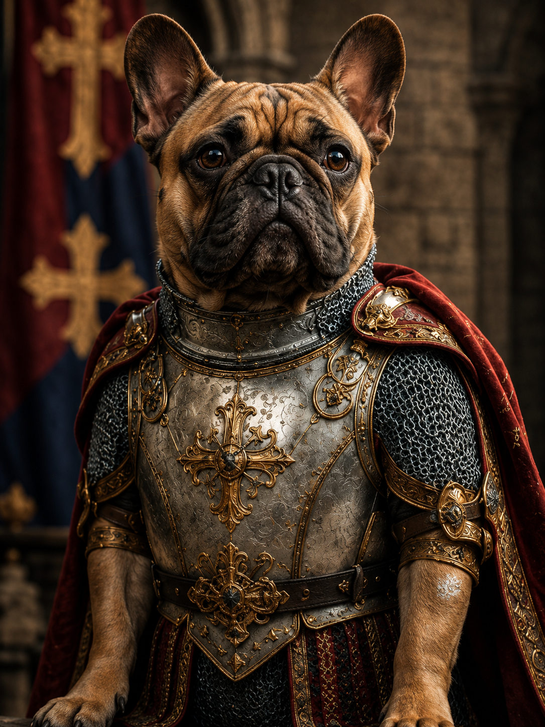 Custom The Knight French Bulldog