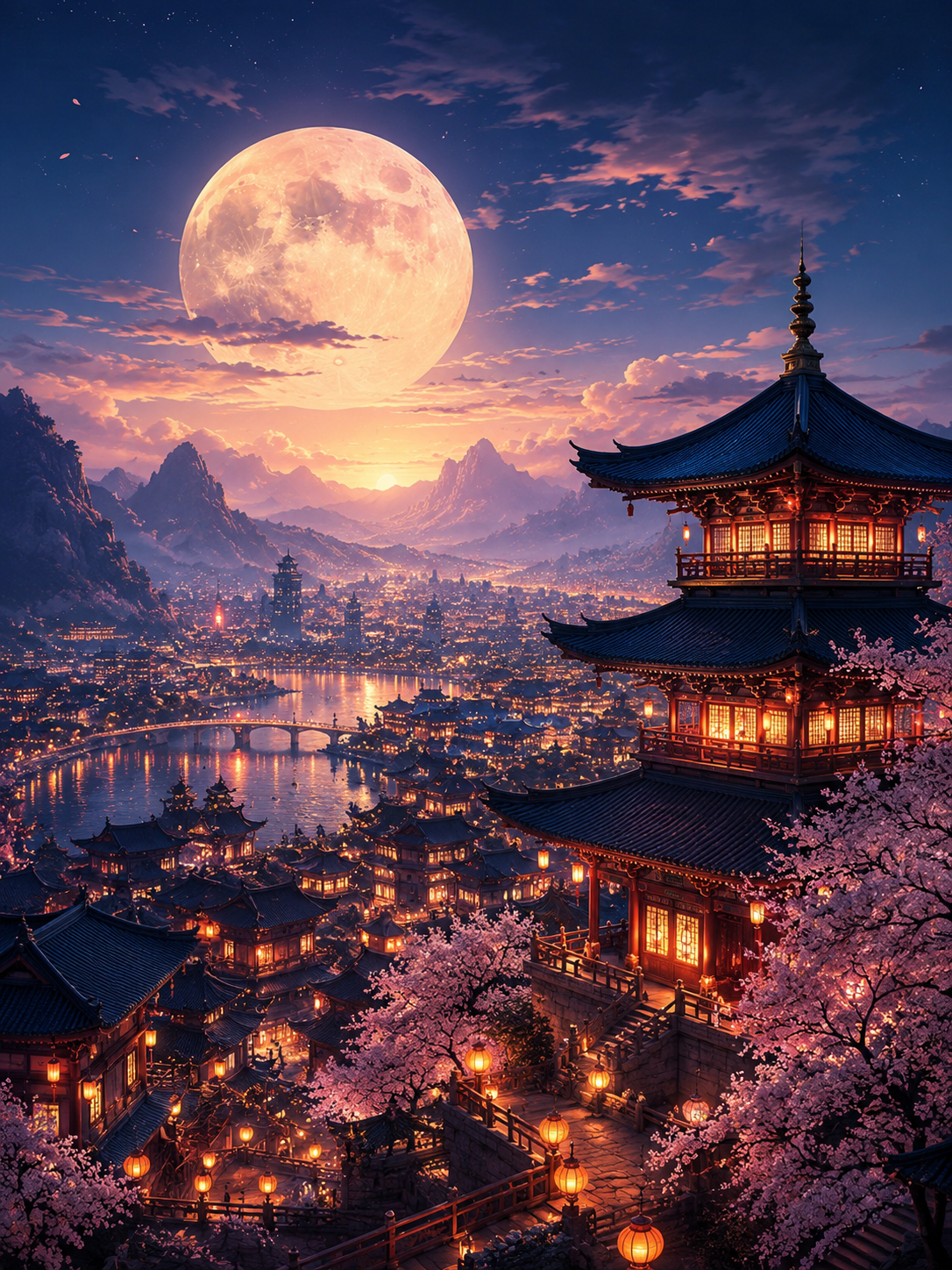 Mystical Japan Temple
