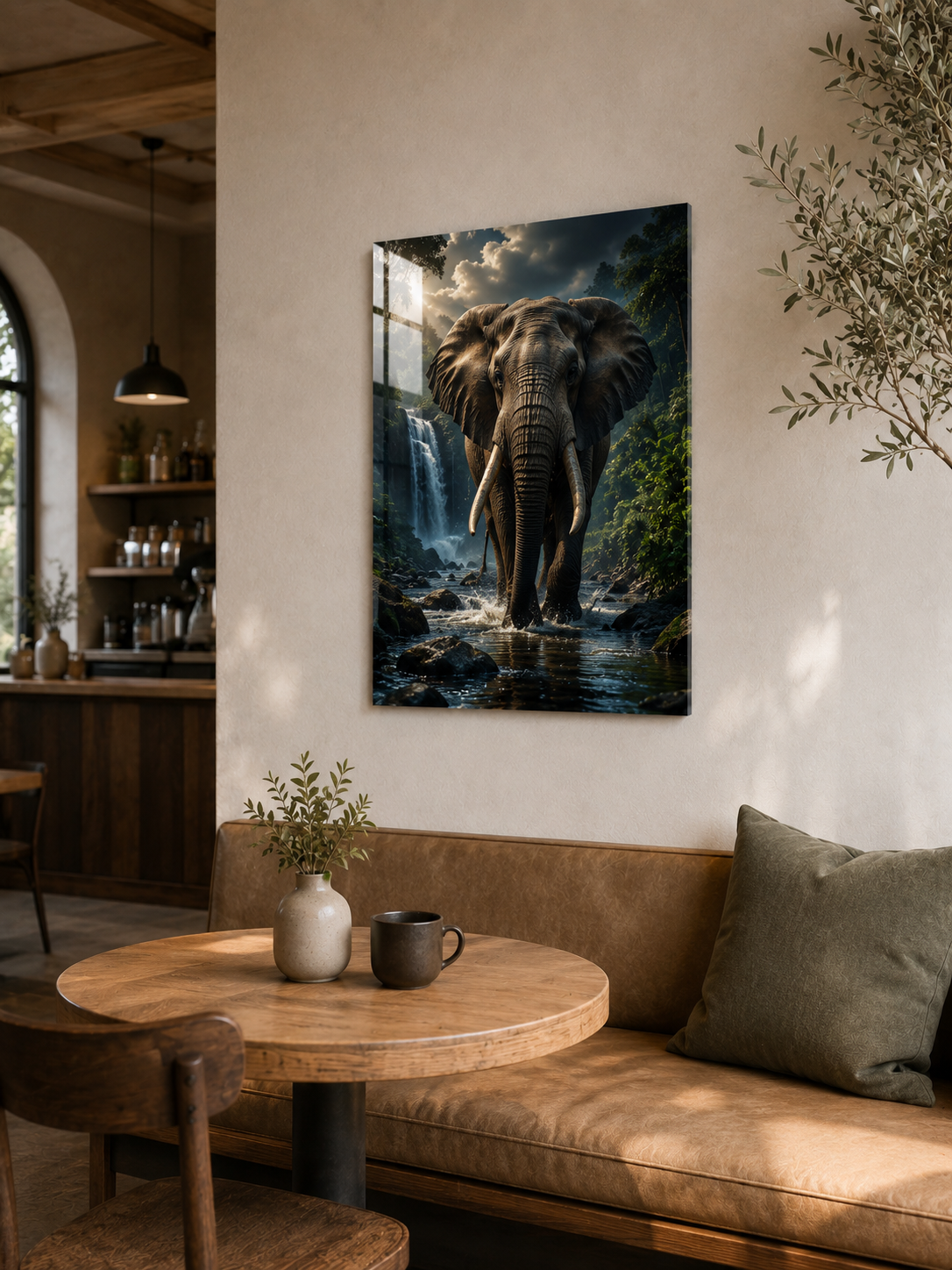 Wild Elephant in Jungle