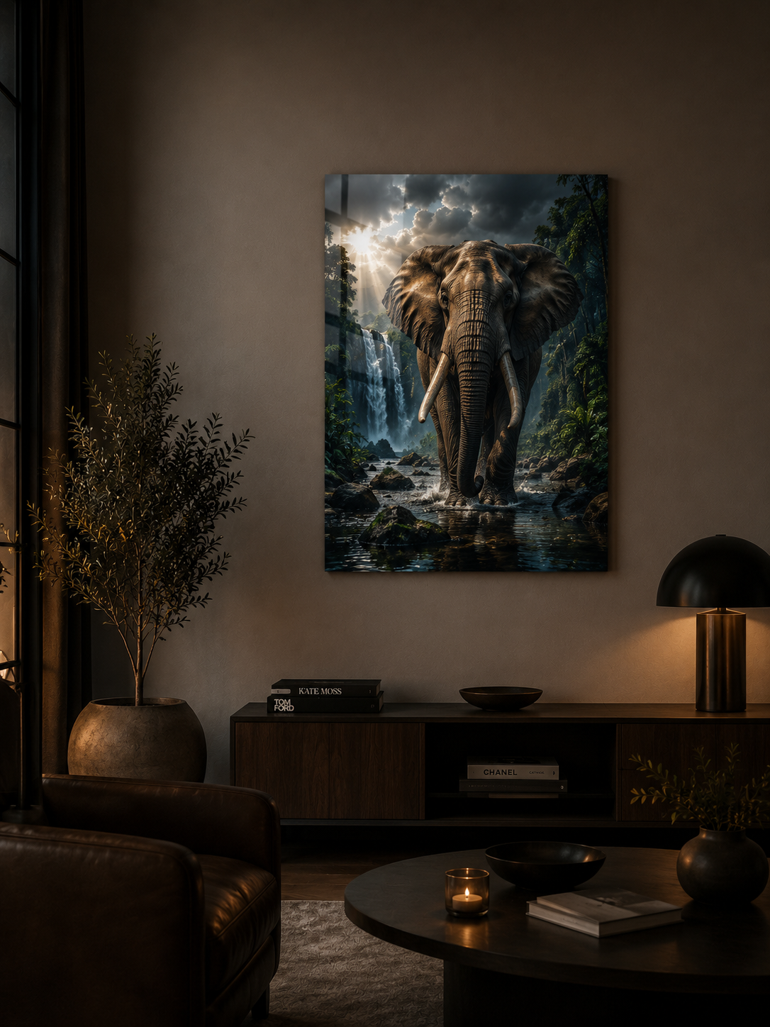 Wild Elephant in Jungle
