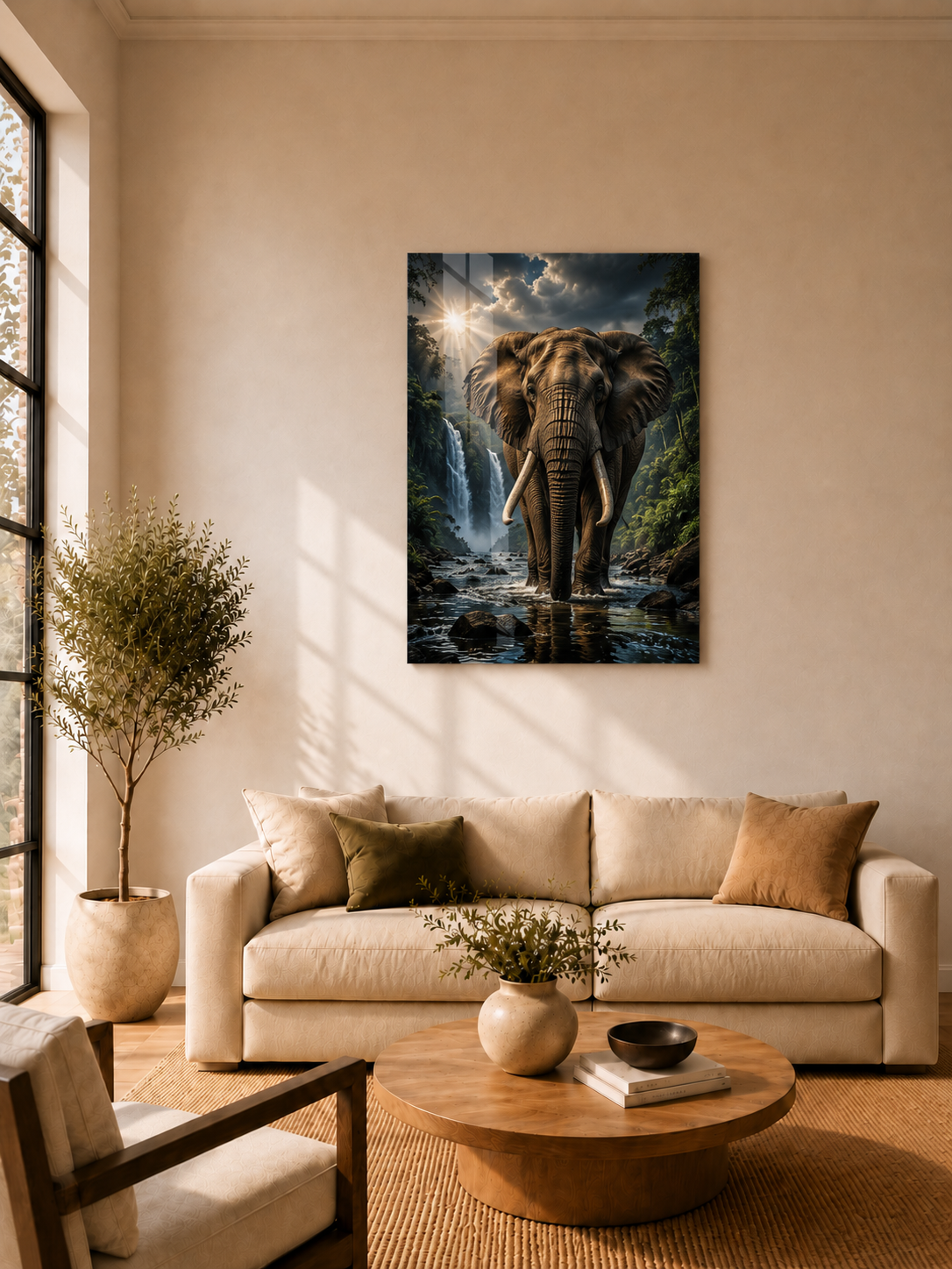 Wild Elephant in Jungle
