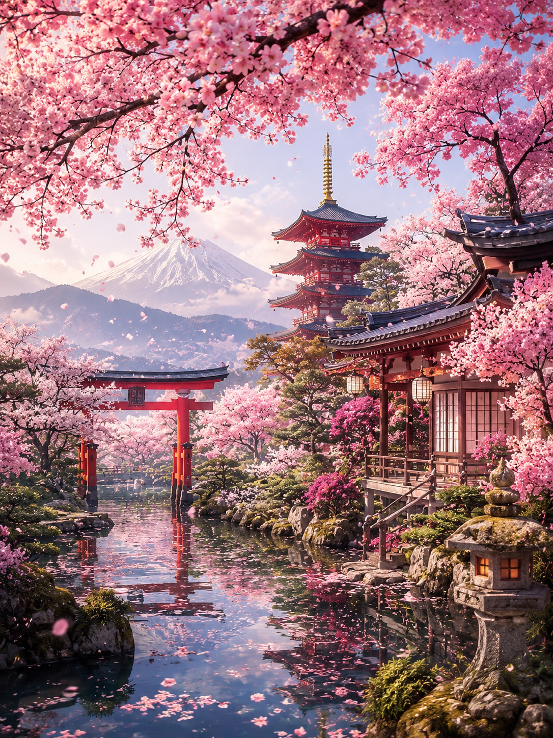 Mount Fuji Cherry Blossom