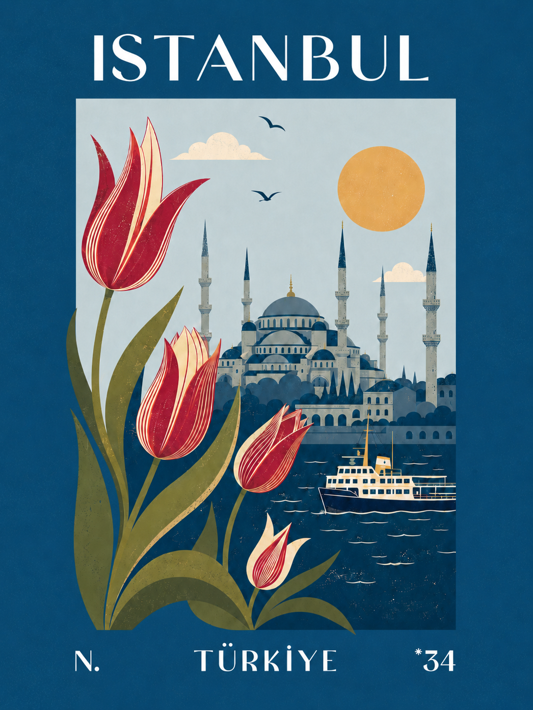 Istanbul Turkey Vintage Travel