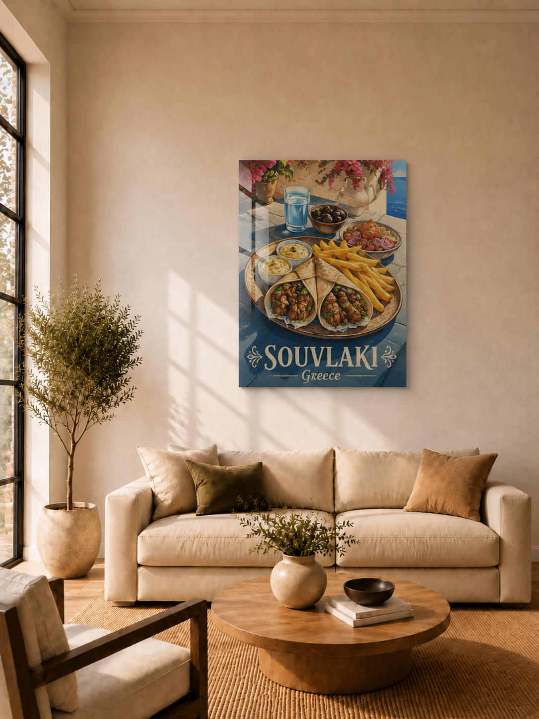 Vintage Greek Souvlaki