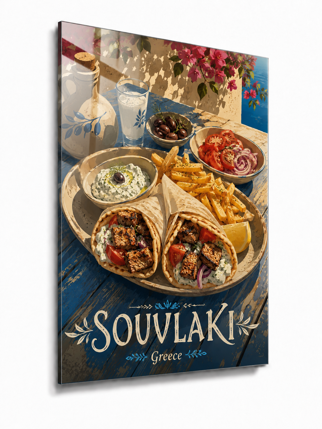 Vintage Greek Souvlaki