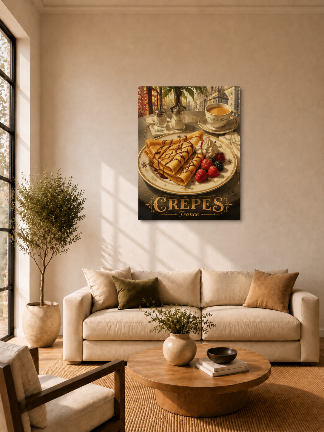 Vintage French Crepes