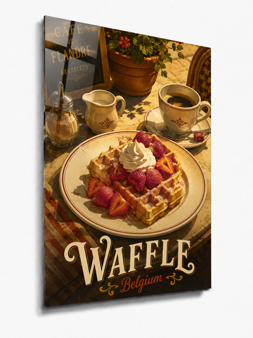 Vintage Belgium Waffle