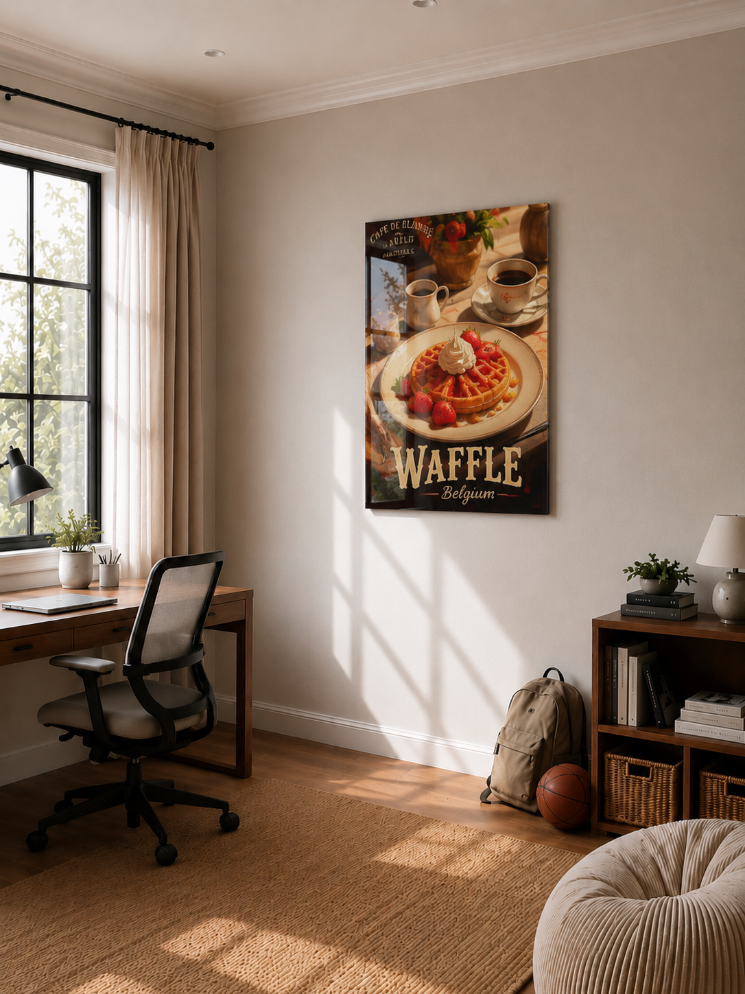 Vintage Belgium Waffle
