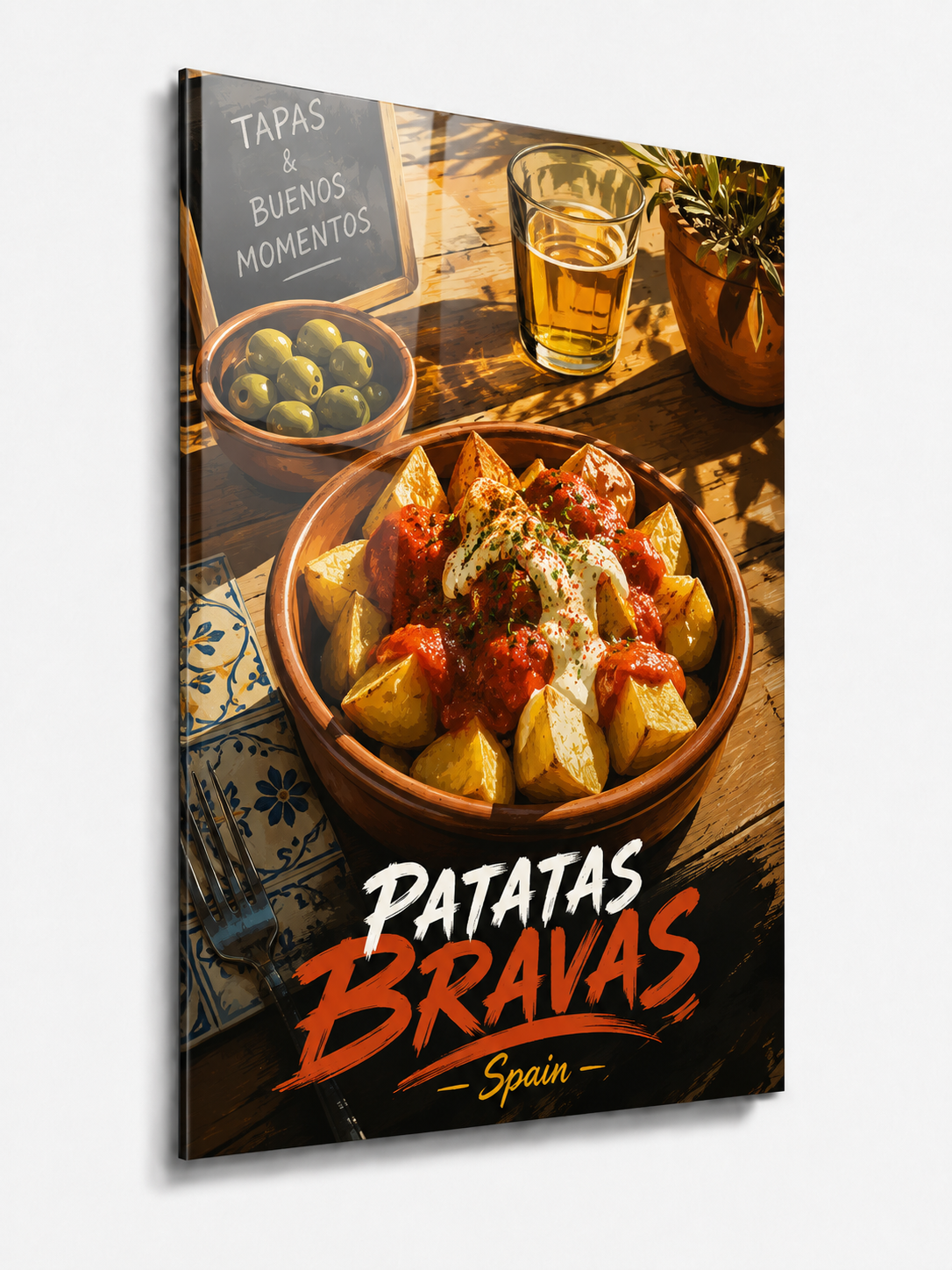 Vintage Patatas Bravas