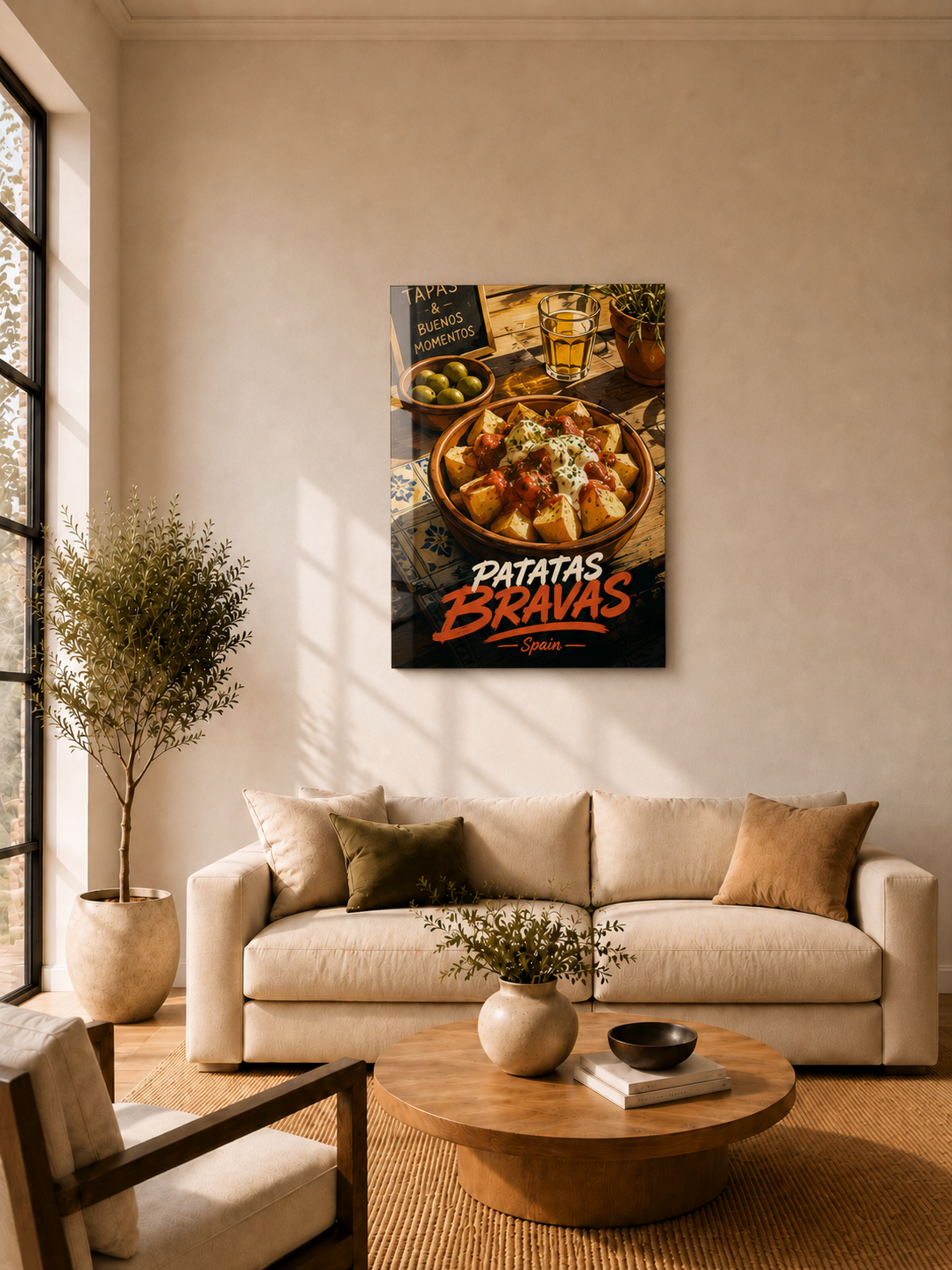Vintage Patatas Bravas