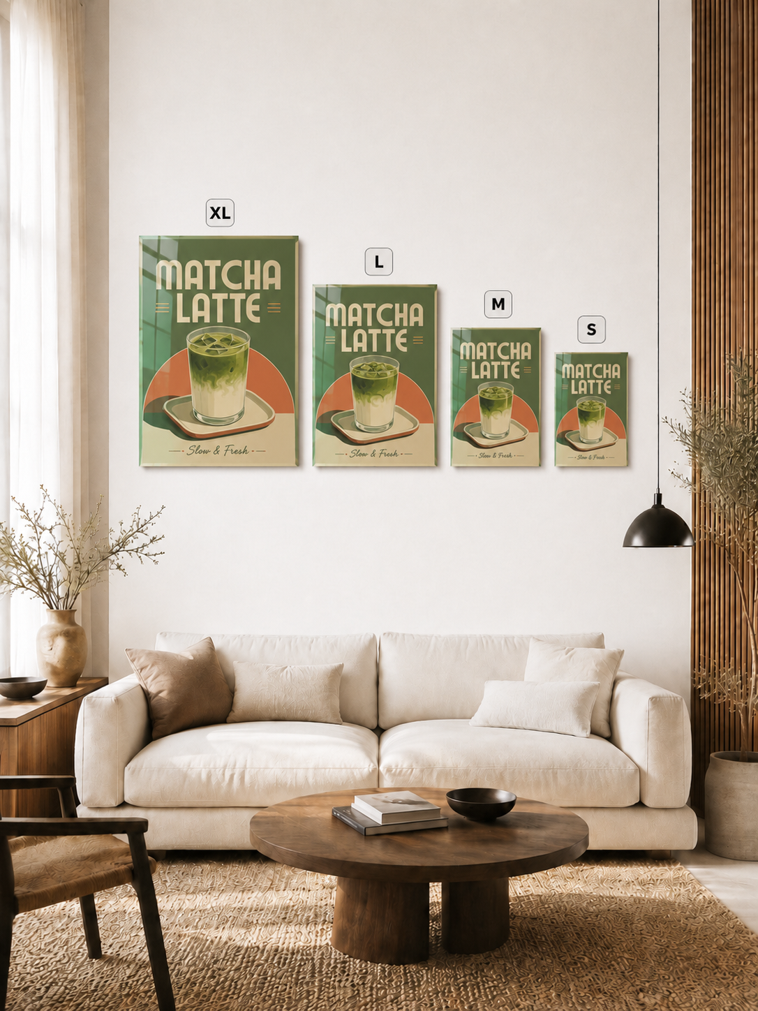 Vintage Matcha Latte