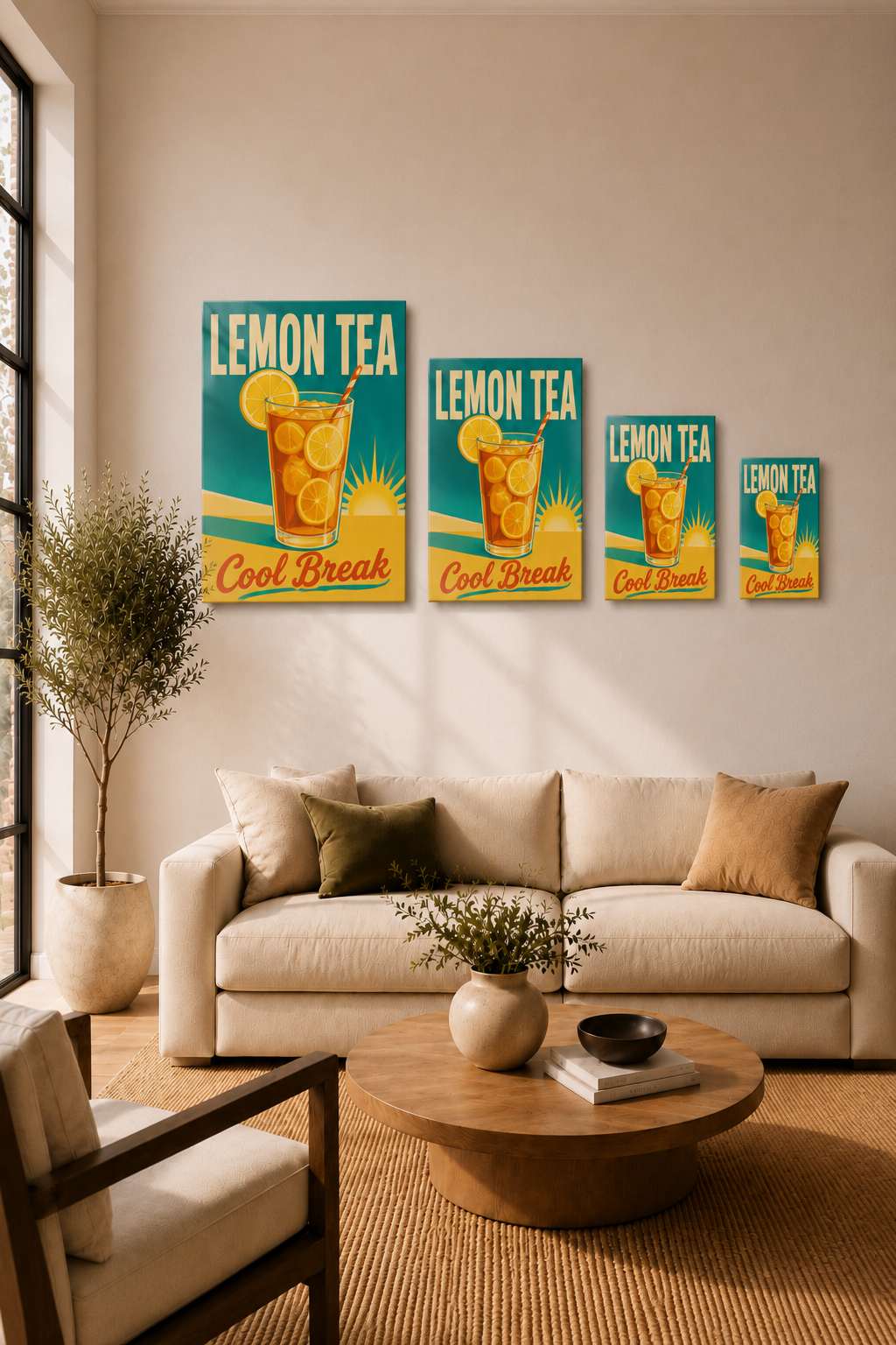 Vintage Lemon Tea