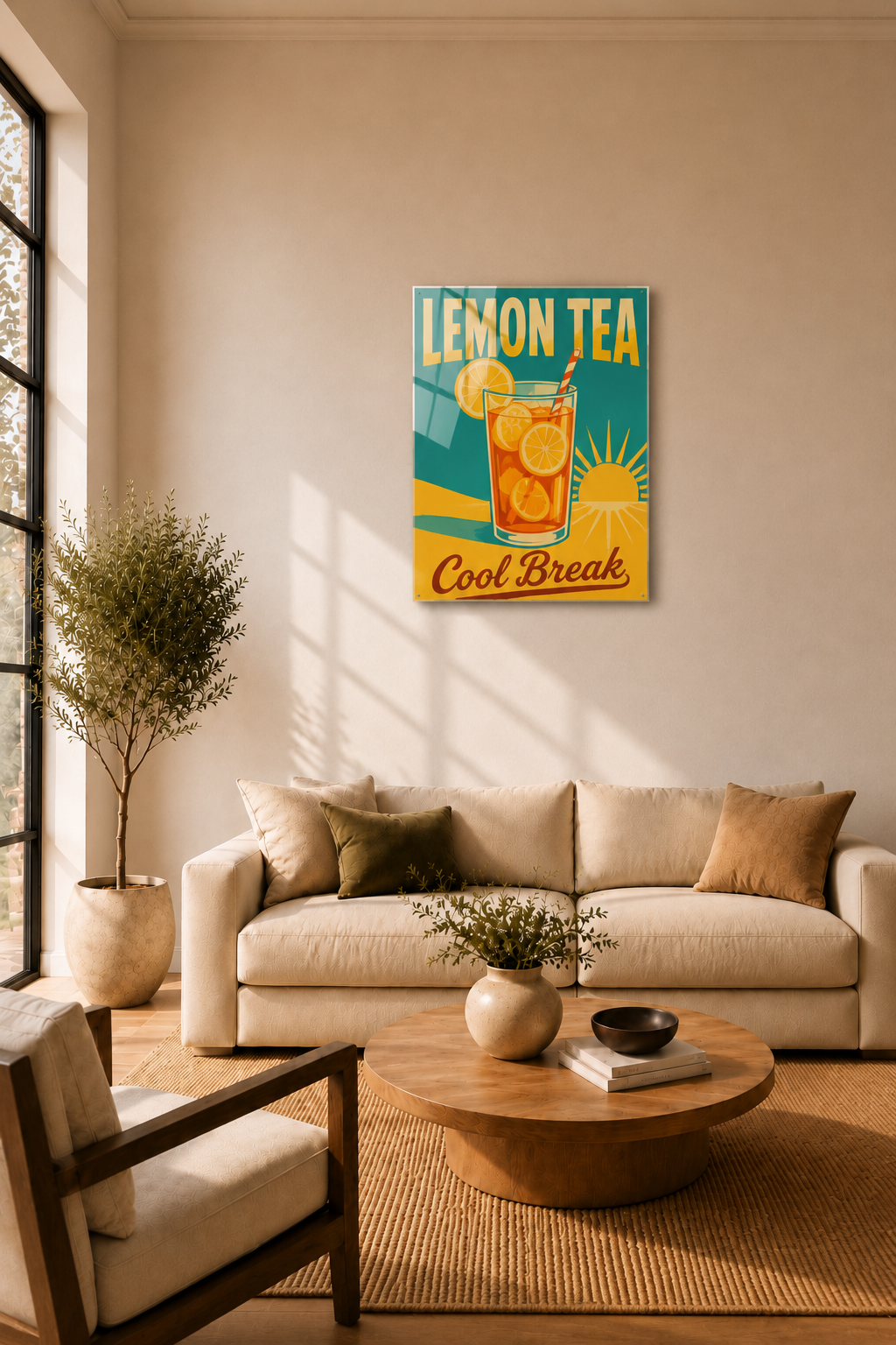 Vintage Lemon Tea