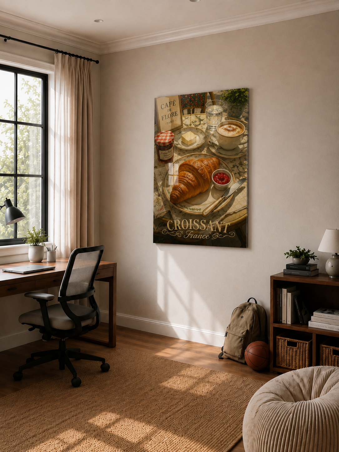 Vintage French Croissant
