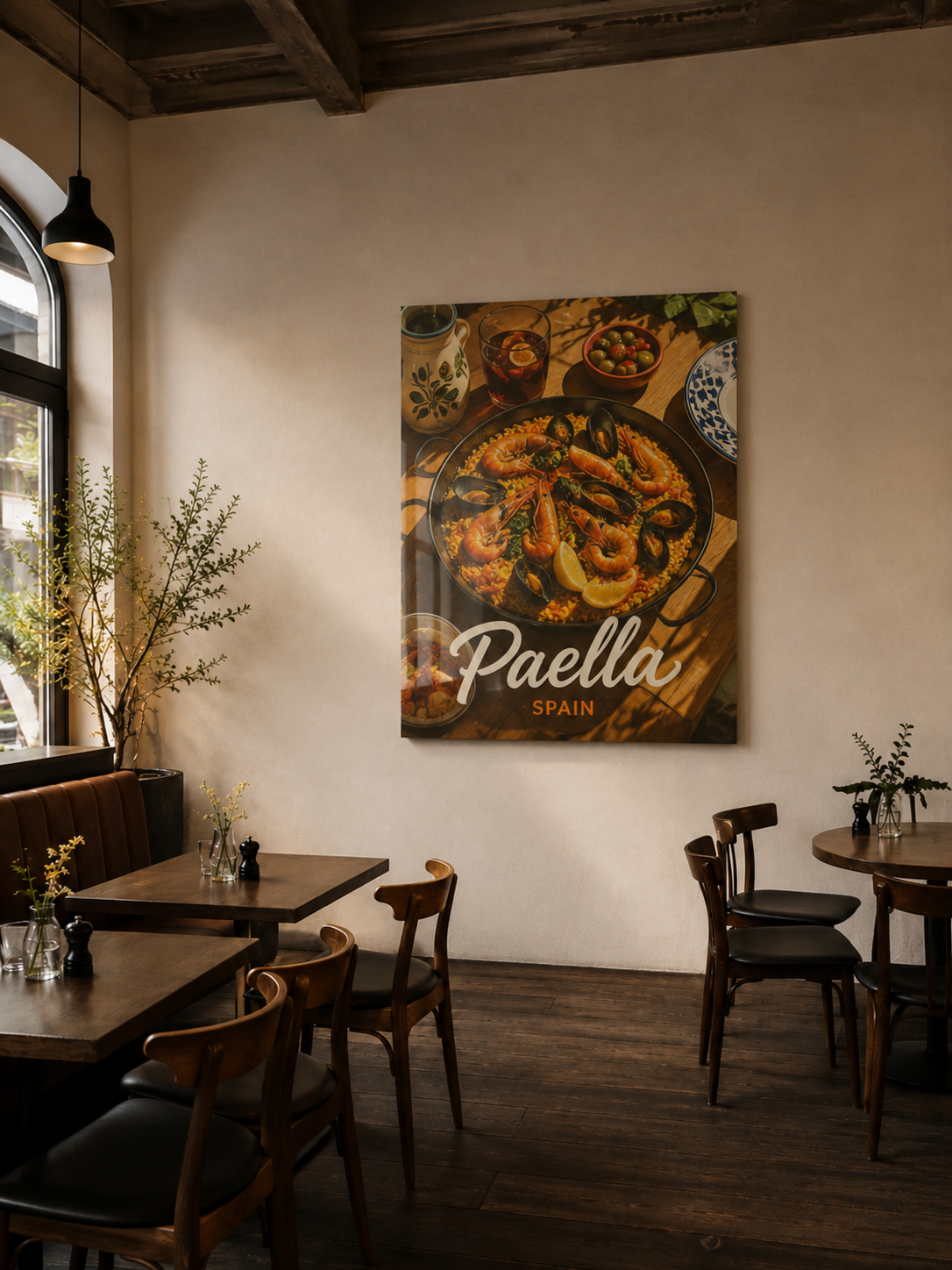 Vintage Spanish Paella