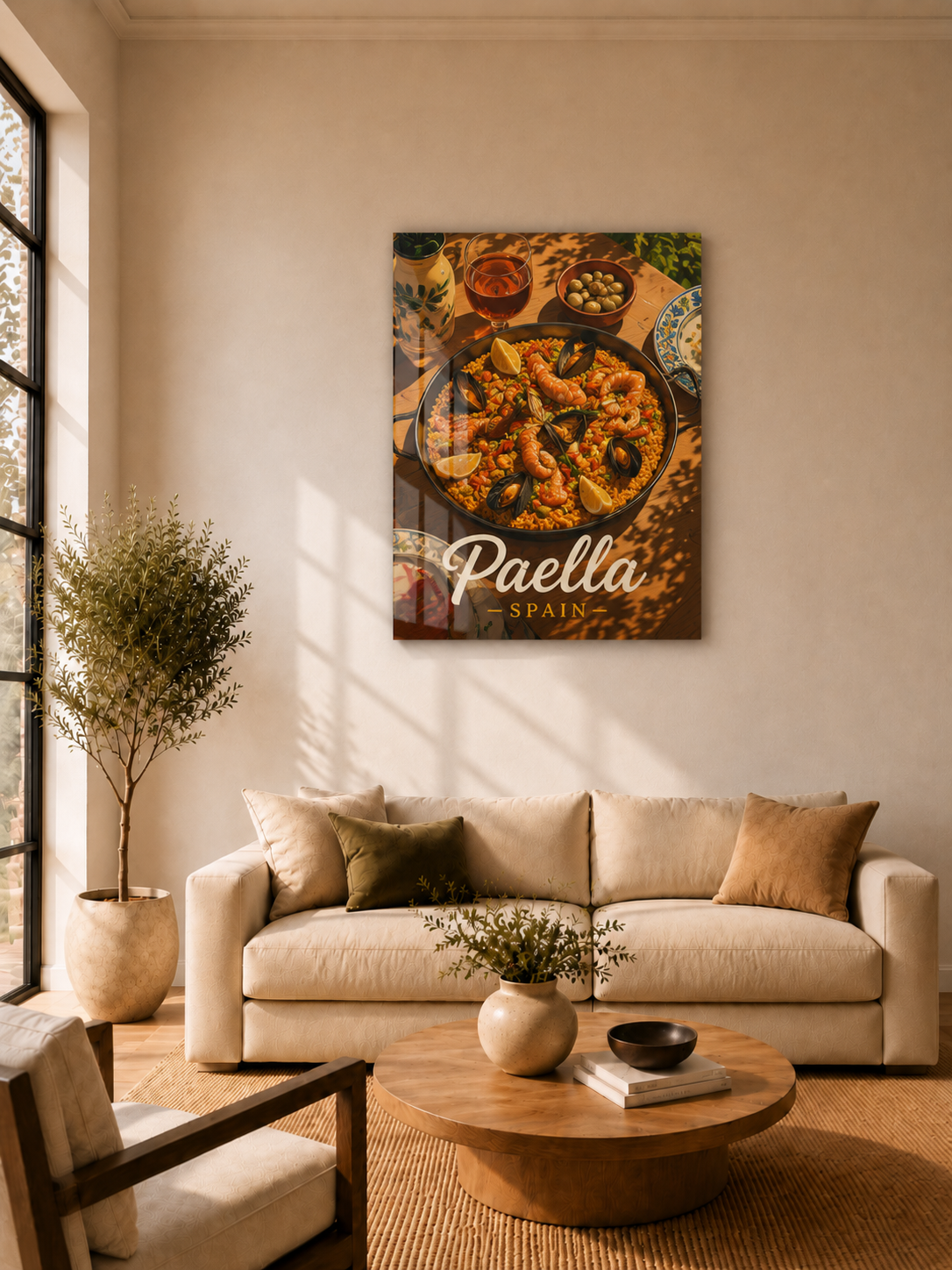 Vintage Spanish Paella