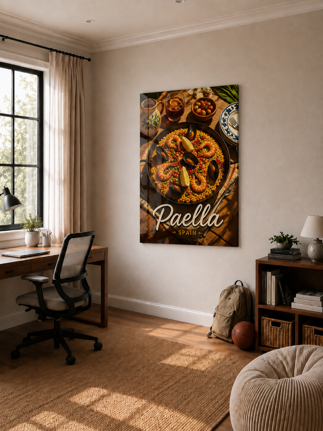 Vintage Spanish Paella