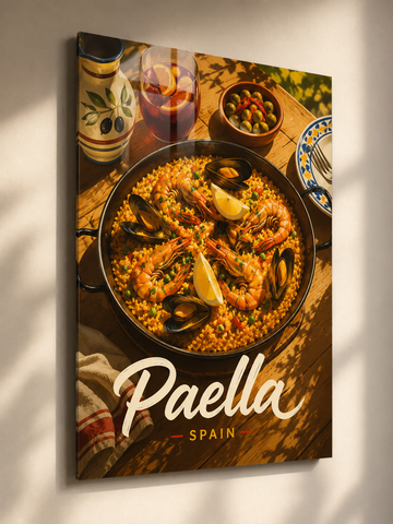 Vintage Spanish Paella