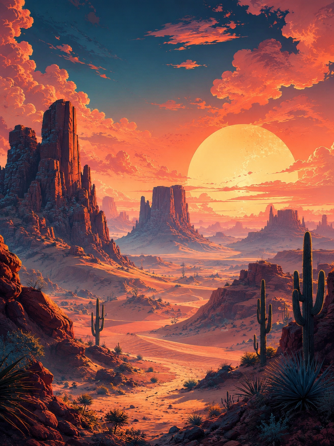 Desert Sunset