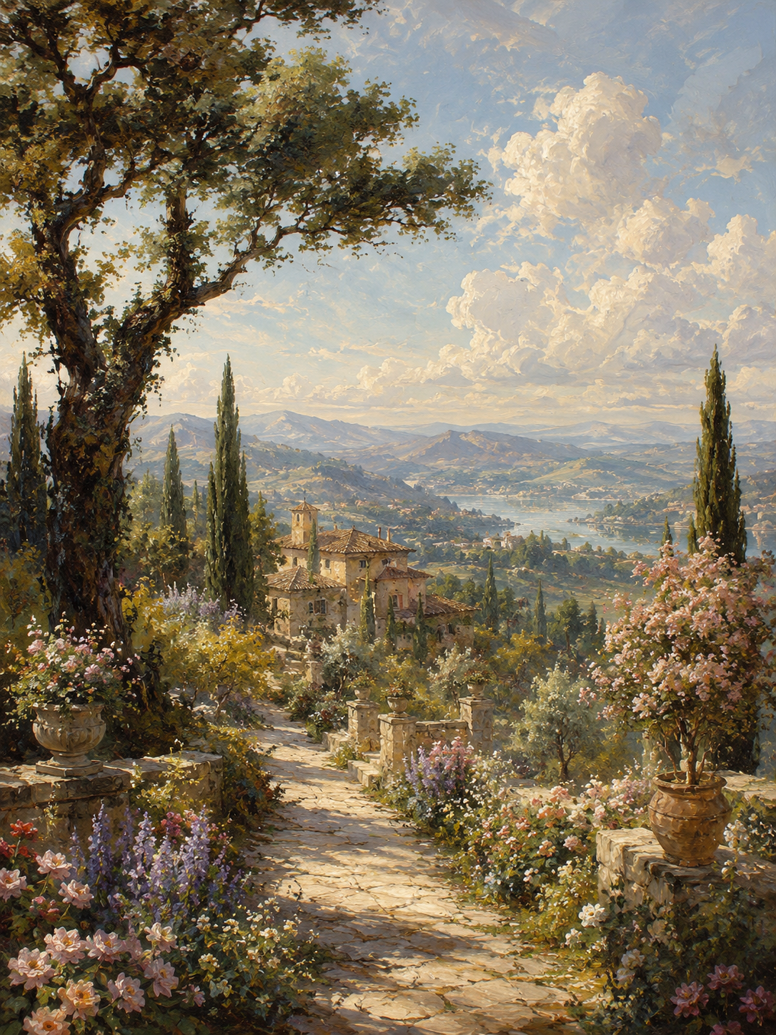 Mediterranean Coastal Garden
