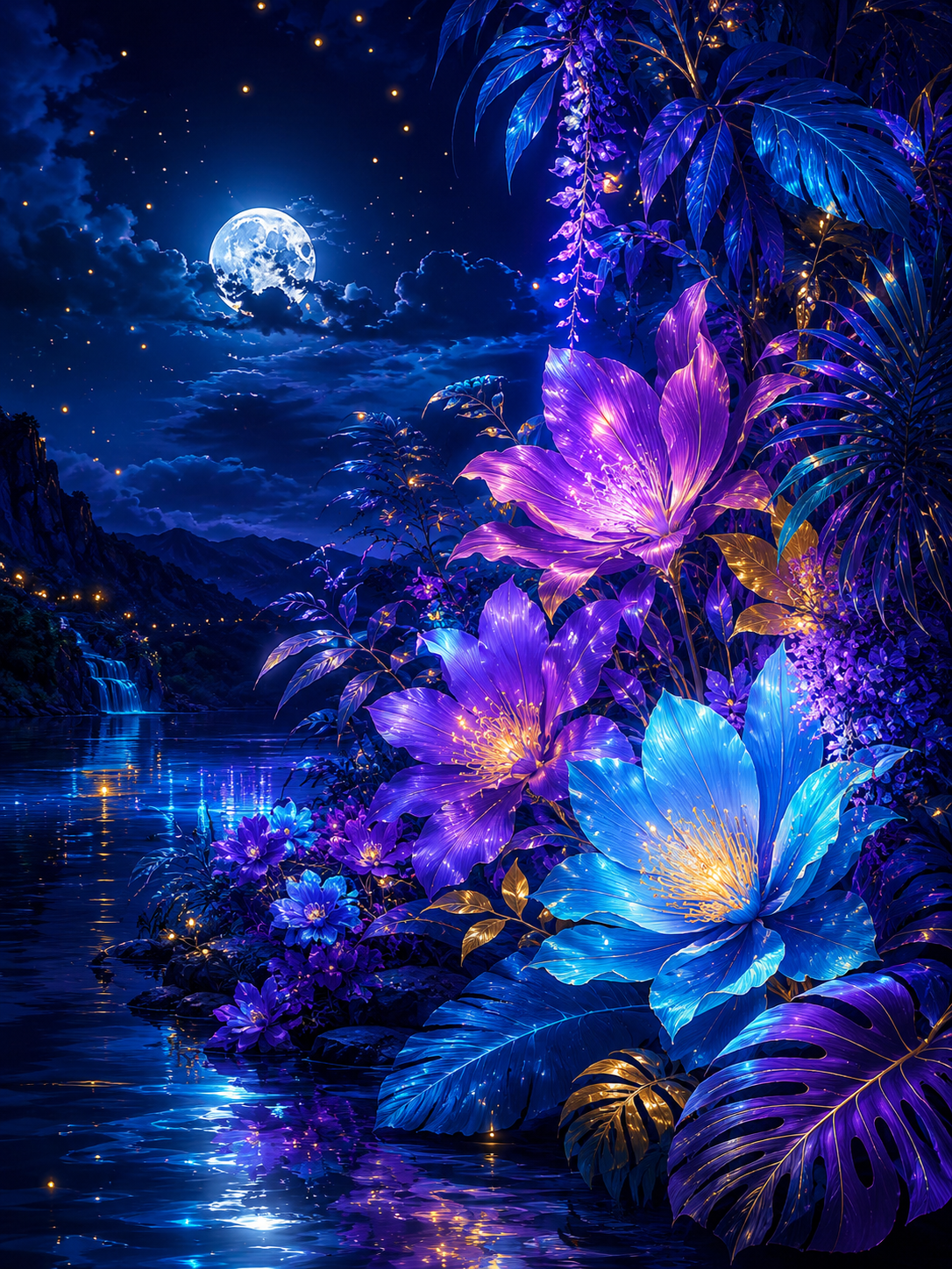 Magical Tropical Flowers
