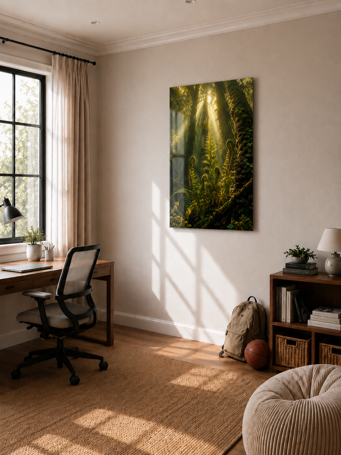 Deep Forest Sunrays