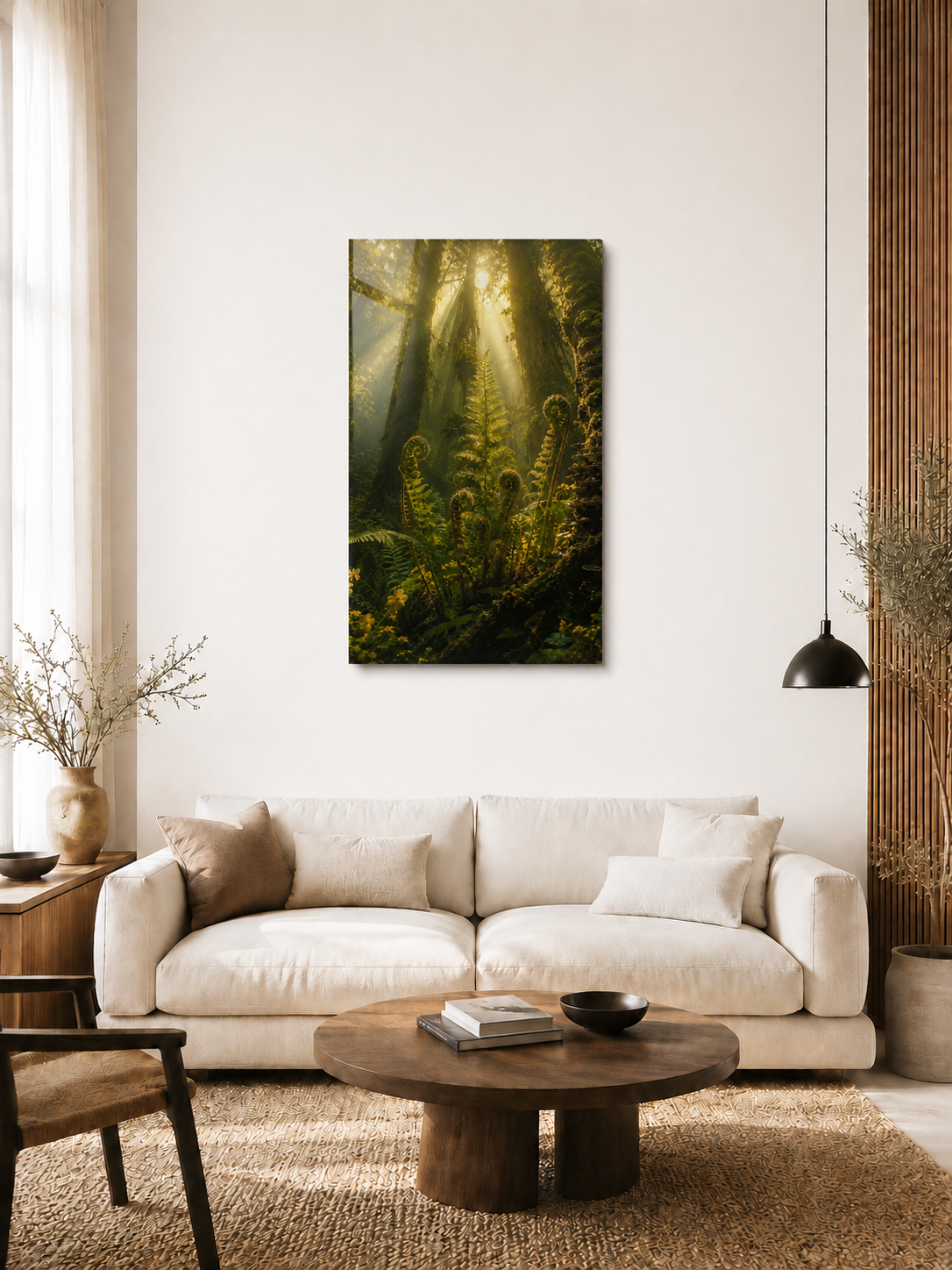 Deep Forest Sunrays