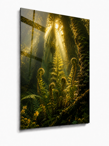 Deep Forest Sunrays