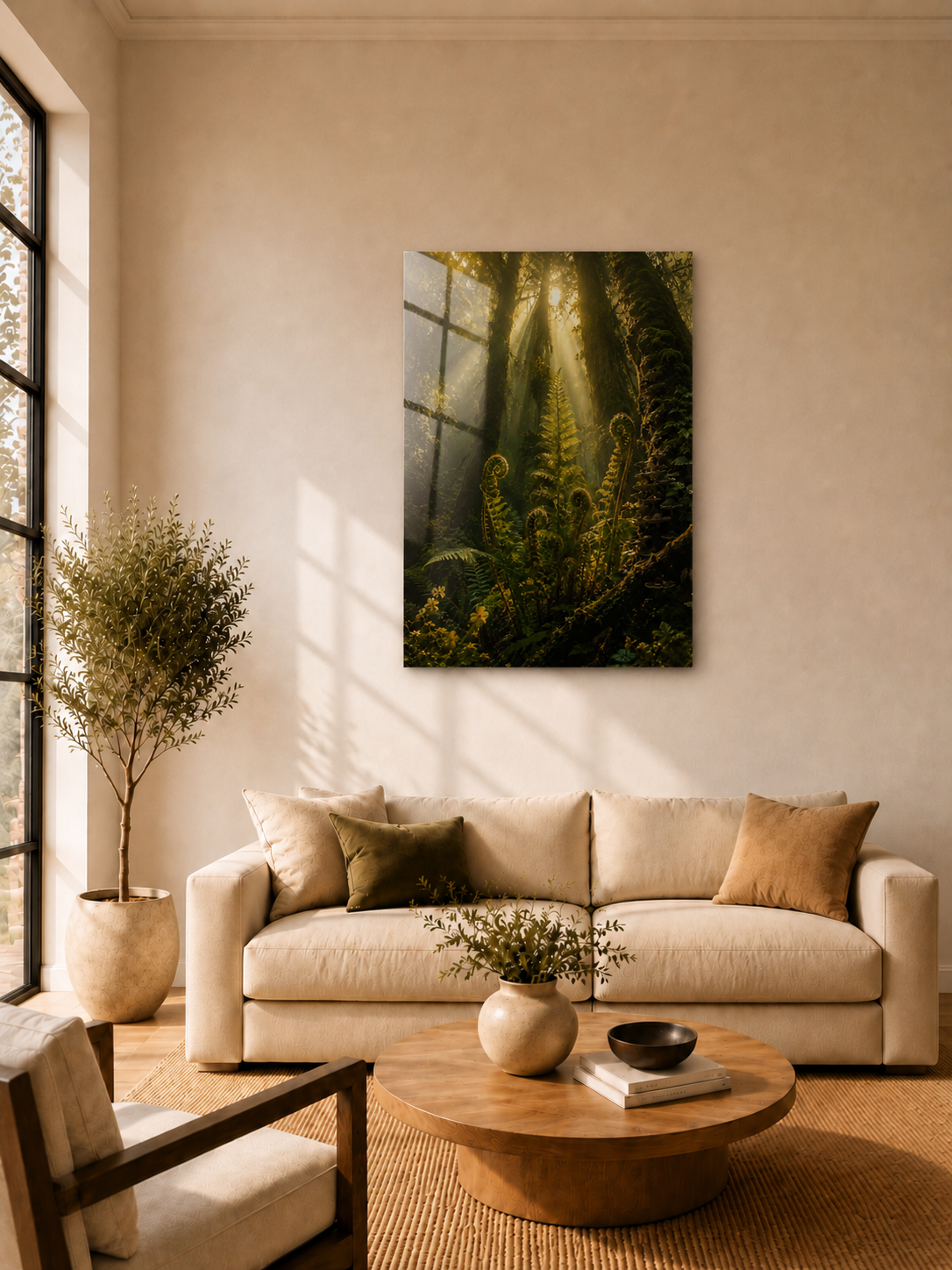 Deep Forest Sunrays