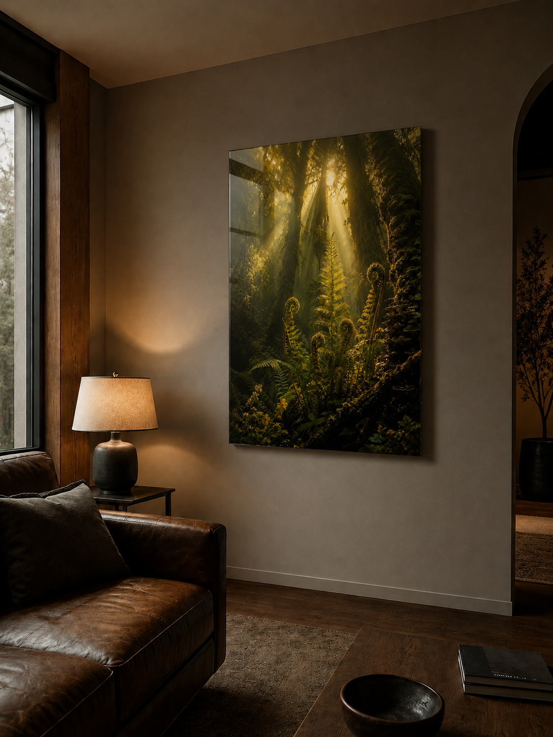 Deep Forest Sunrays