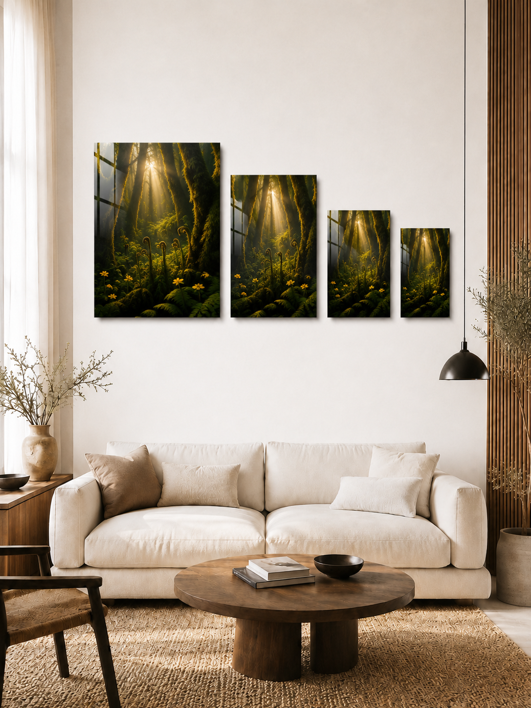 Deep Forest Sunrays