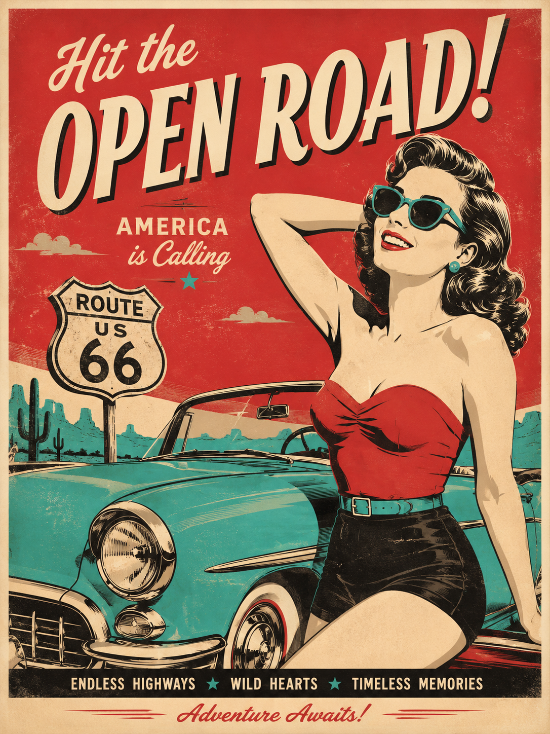Vintage Route 66