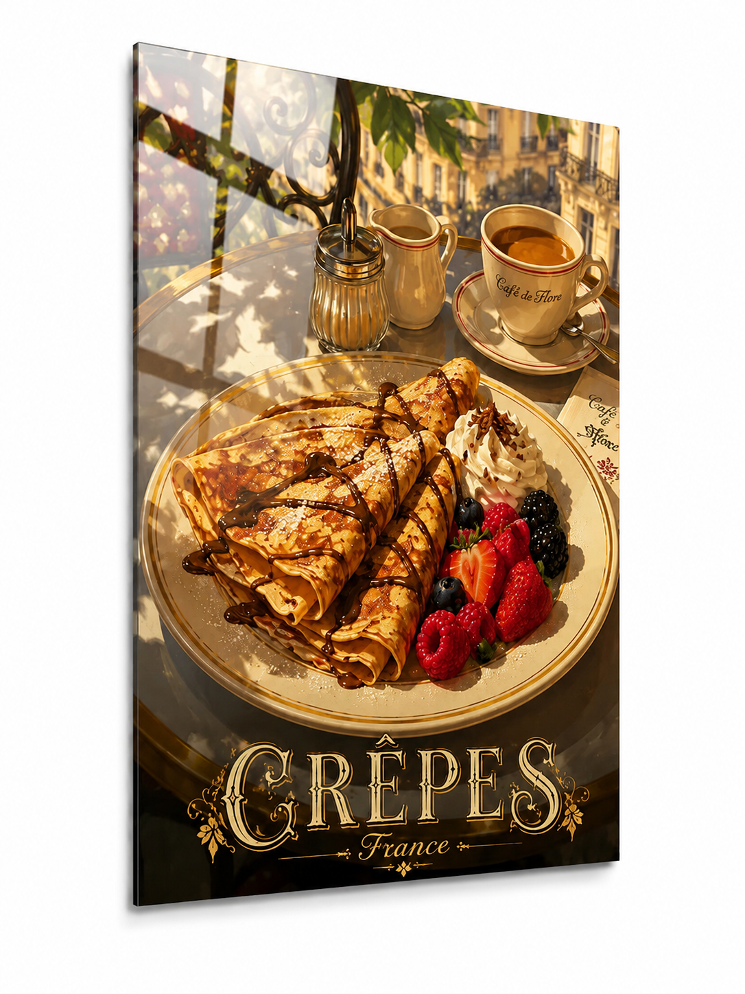 Vintage French Crepes