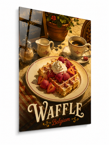 Vintage Belgium Waffle