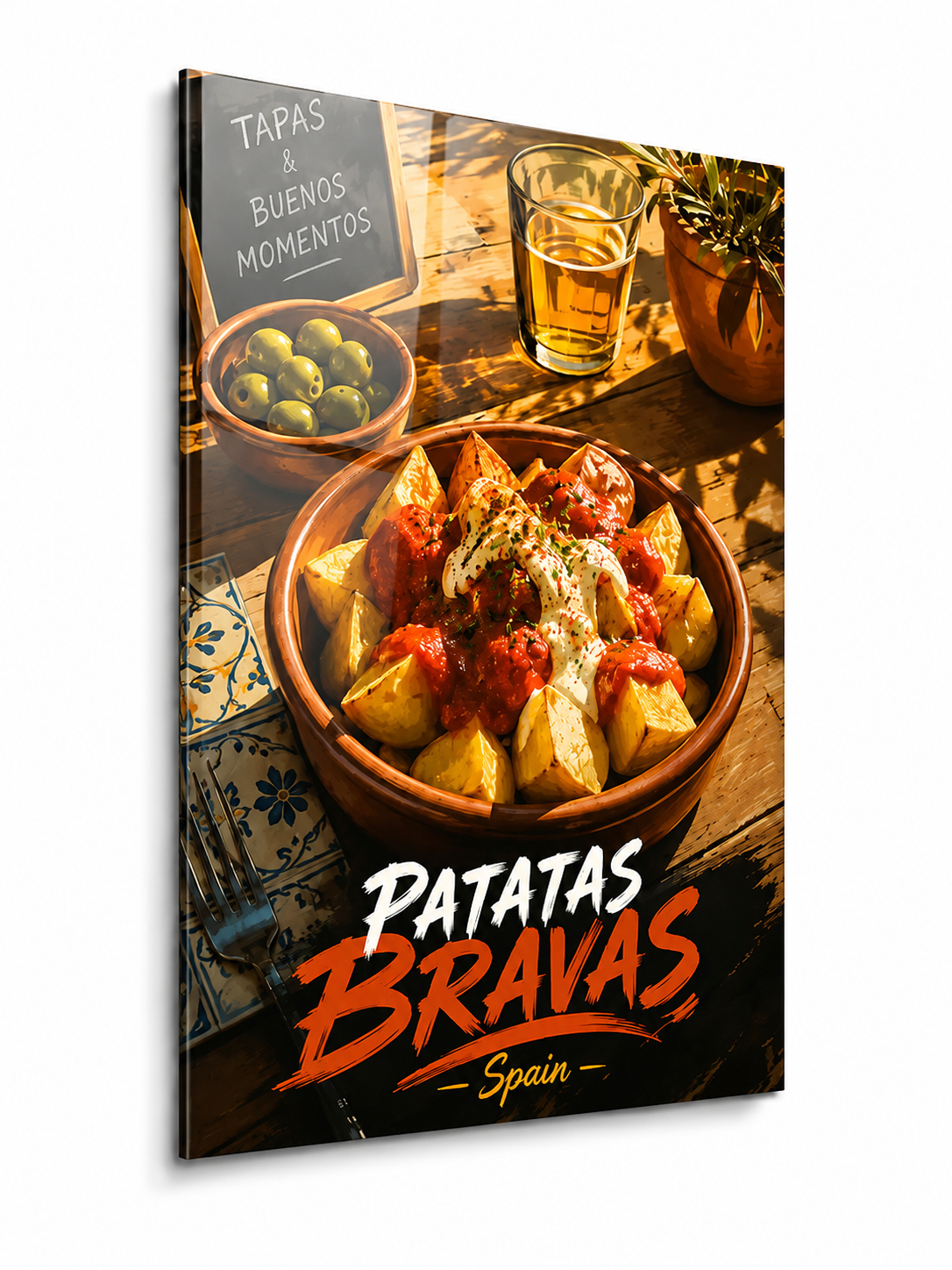 Vintage Patatas Bravas